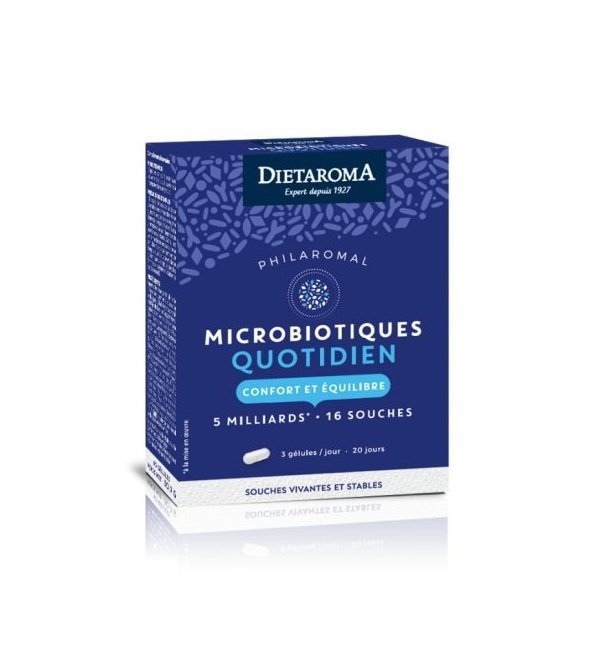 Dietaroma Microbiotique Quotidien 60gelules