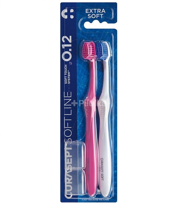 CURASEPT BROSSE À DENTS EXTRA SOFT 012 PACK