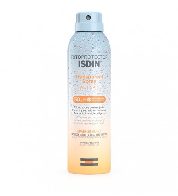 ISDIN Fotoprotector spray transparent adulte spf50 250ml