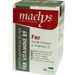 Maelys Fer Acide Folique et Vitamine C – 30 Gélules