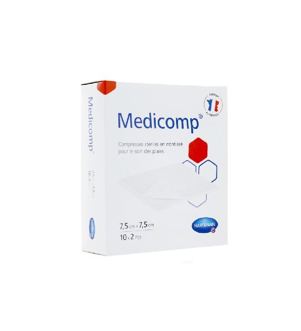 Hartmann medicomp compresse 7.5*7.5