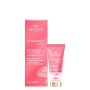 Nuxe PRODIGIEUSE BOOST Duo Gel-Crème Eclat multi-correction et Baume-Huile Récupérateur Nuit offert