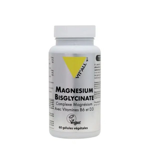 VITALL PLUS MAGNESIUM BISGLYCINATE 60 GELULES