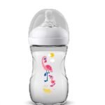 AVENT NATURAL BIBERON DEBIT LENT DES 1 MOIS Flaming 260ML