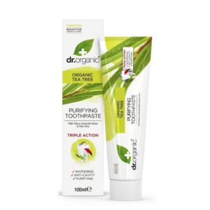 Dr Organic Dentifrice Tea Tree 100Ml