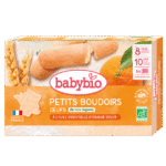 BABYBIO Petits Boudoirs à l’huile Essentielle d’orange Douce 120G