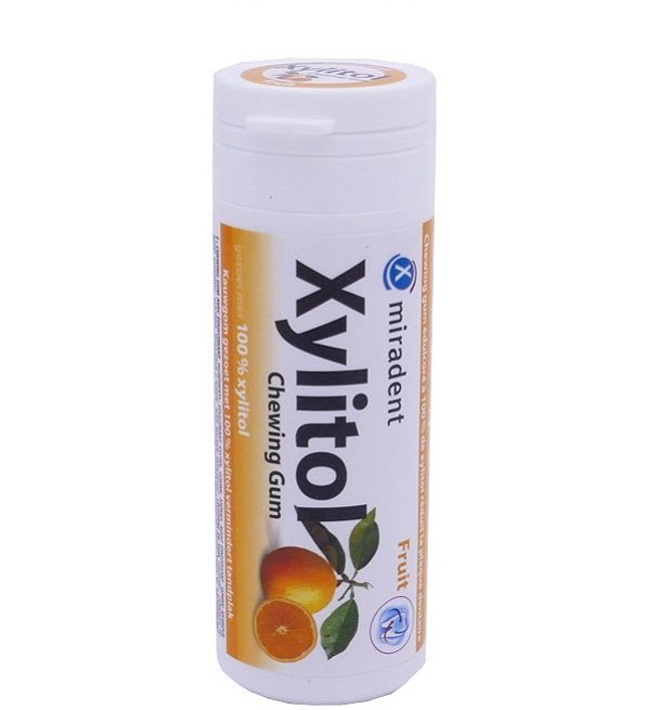 MIRADENT XYLITOL CHEWING GUM PASTEQUE B30