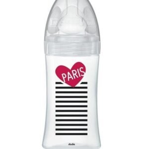 DODIE BIBERON SENSATION ANTI-COLIQUE VERRE TETINE PLATE PARIS 270ML