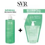 SVR SPIRIAL DEO DOUCHE ECO-RECHARGE GEL LAVANT DEODORANT 24H 400ML