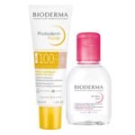 BIODERMA PHOTODERM FLUIDE MAX TEINTE TRES CLAIRE SPF100 40ML + SEBIUM GEL MOUSSANT 100ML OFFERT