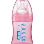 DODIE BIBERON INITIATION+ DECORS TETINE RONDE 3 VITESSES DEBIT 1 0-6MOIS 150ML