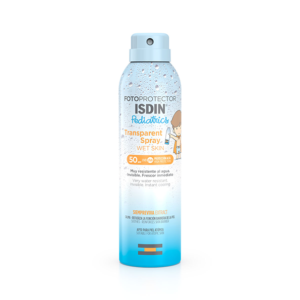 ISDIN FOTOPROTECTOR PEDIATRICS TRANSPARENT SPRAY WET SKIN PEDIATRIQUE 250ML