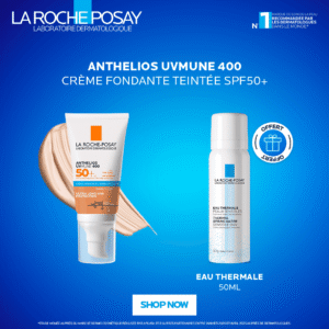 LA ROCHE POSAY ANTHELIOS XL GEL CREME ANTI-BRILLANCE SPF50+ 50ML + EAU THERMALE