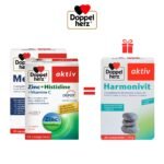 DOPPEL HERZ AKTIV PACK ZINC B30 COMP + DOPPEL HERZ MAGNESIUM B30 COMP + DOPPEL HERZ HARMONIVIT B30 COMP