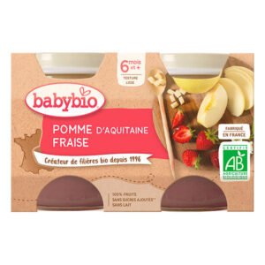 BABYBIO PETIT POT POMME BANANE B2*130G