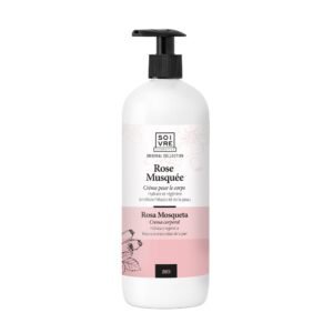 SOIVRE CREME CORPS ROSE MUSQUEE HYDRATANT+ANTI VERGETURES 750ML