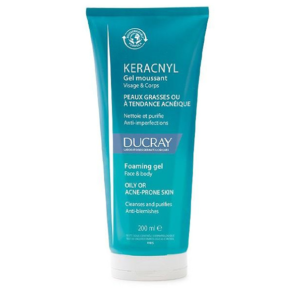 DUCRAY KERACNYL GEL MOUSSANT VISAGE ET CORPS 200ML