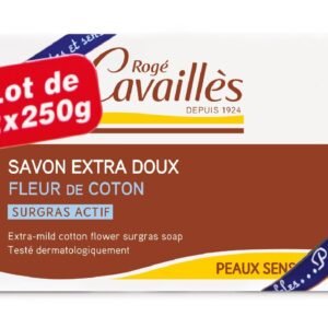 ROGE CAVAILLES FLEUR DE COTON 250G*2 + BOITE A SAVON OFFERTE