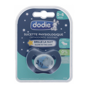 DODIE SUCETTE PHYSIOLOGIQUE NUIT BONNE NUIT CHUT JE DORS 0-6MOIS REF NP39