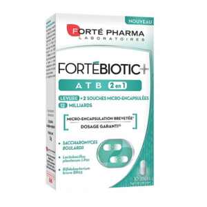 FORTE PHARMA FORTEBIOTIC ATB B10 GELULES