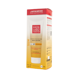 HADA LABO TOKYO SUPER MOISTURIZER SUN LOTION SPF50 200ML