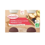 BABYBIO PETIT POT POMME PRUNEAUX B2*130G