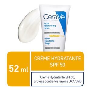 CERAVE CREME HYDRATANTE SPF50 PEAUX NORMALES A SECHES 52ML