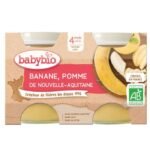BABYBIO PETIT POT POMME BANANE B2*130G