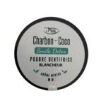 DENTI SMILE CHARBON COCO SMILE DETOX POUDRE DENTIFRICE AROME MENTHE FLACON 10G