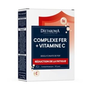 DIETAROMA COMPLEXE FER + VITAMINE C B30 COMPRIMES