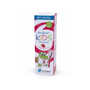 MIRADENT MIRAFLUOR KIDS DENTIFRICE FRAMBOISE 75ML