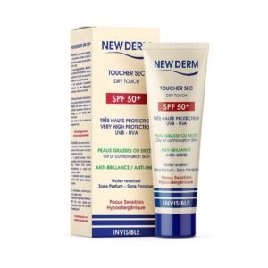 NEW DERM ECRAN SOLAIRE SPF50+ 50ML