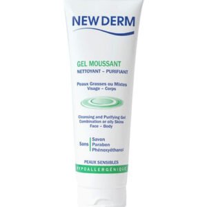 NEW DERM GEL MOUSSANT NETTOYANT PURIFIANT 250ML