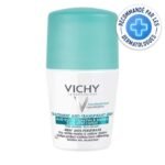 VICHY DEODORANT ANTI-TRANSPIRANT 48H ANTI TRACES BLANCHES ET JAUNES ROLL-ON 50ML